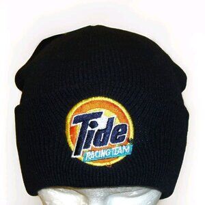 Tide Racing Team Vintage 90s Nascar Racing Mens Beanie Winter hat cap New